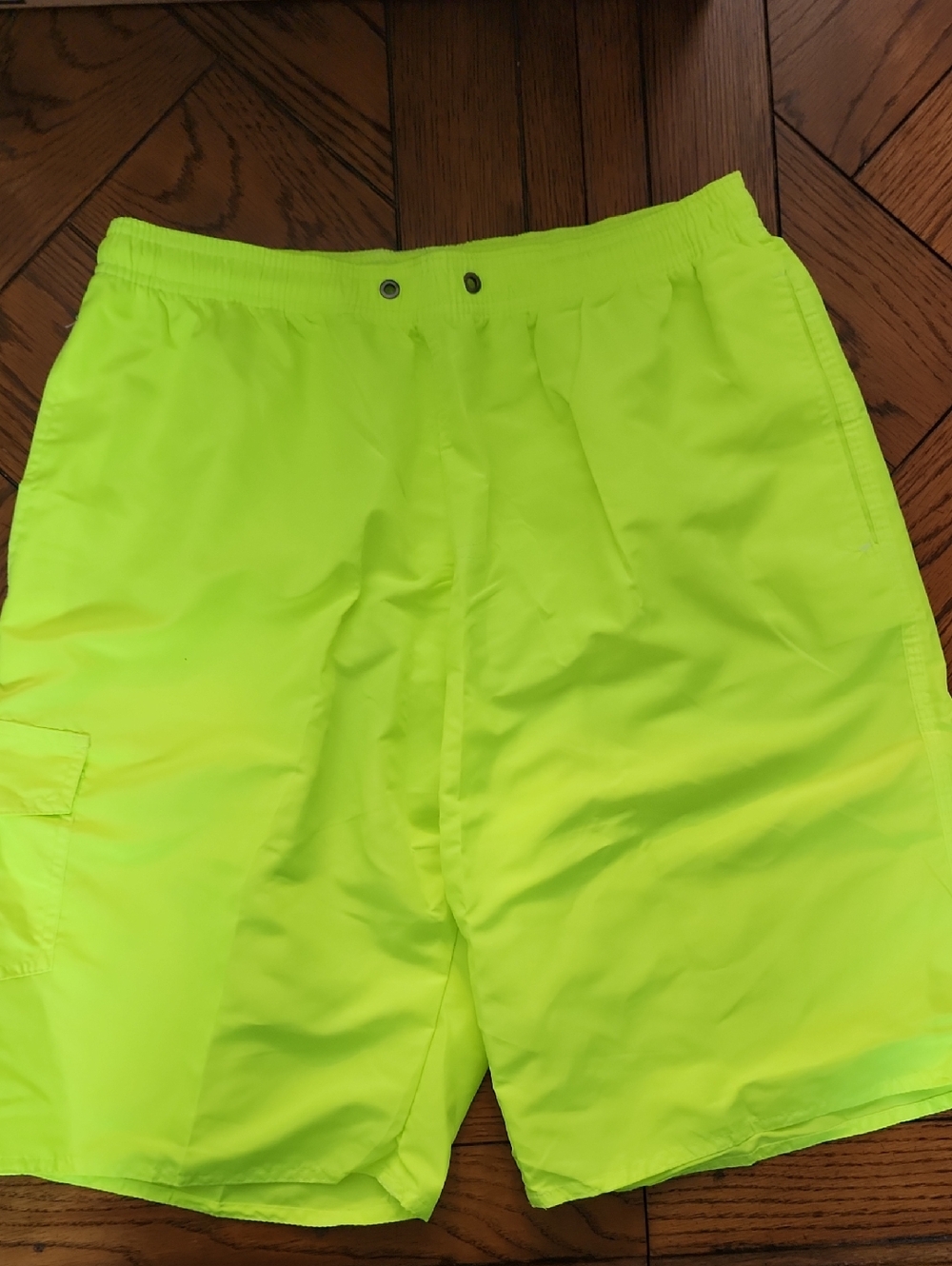 Men's swim trunks.